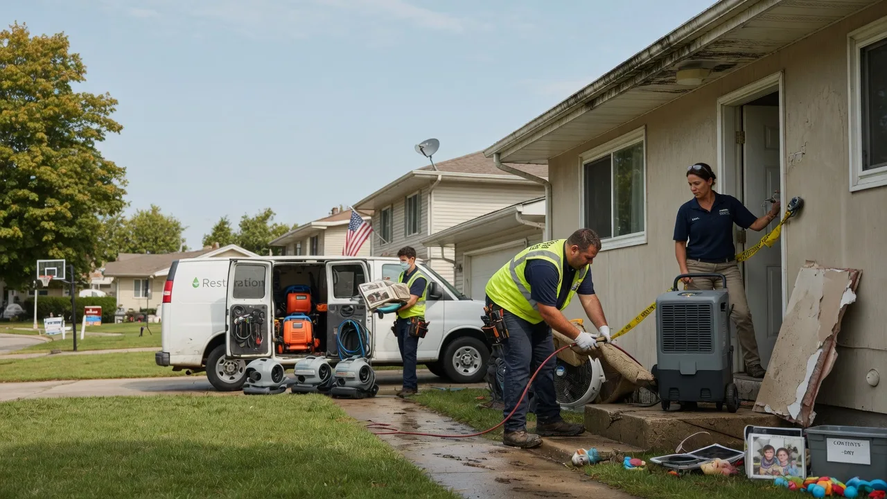 Water Damage Restoration in Tolley, ND near me